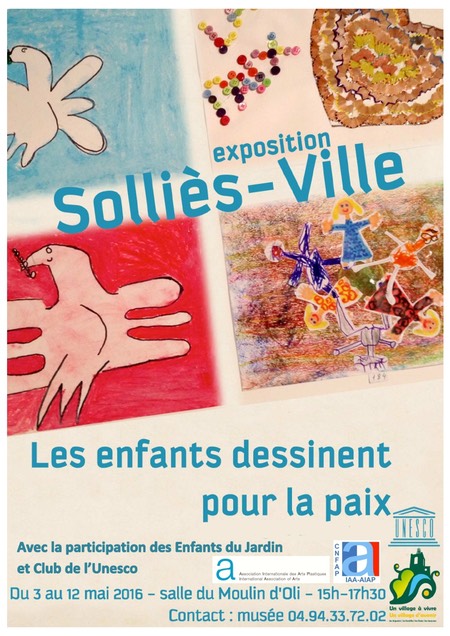 affiche expo les enfants dessinent pour la paix-2 (1)
