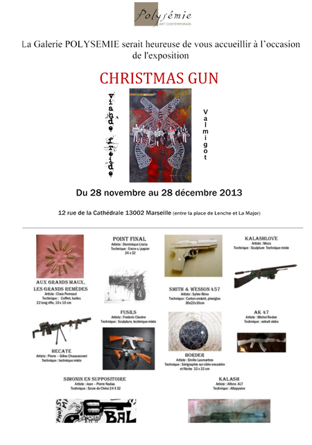 Rappel Invit Christmas Gun